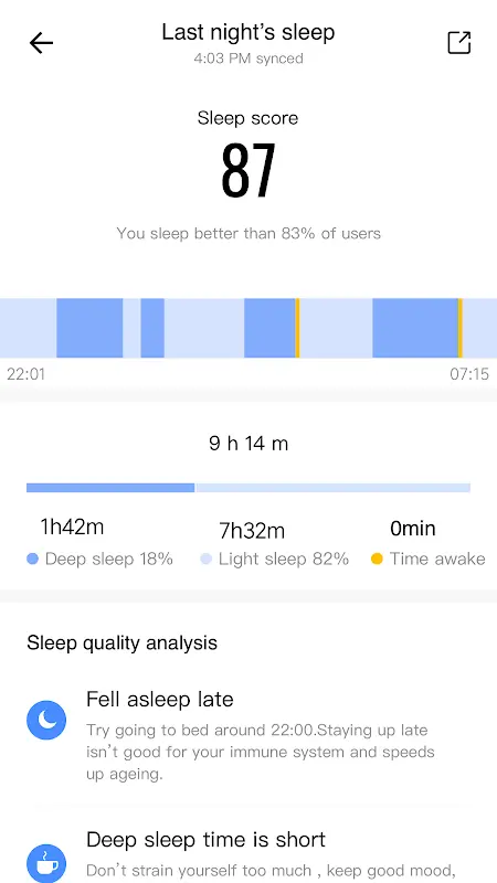 Zepp（formerly Amazfit） app screenshot 4